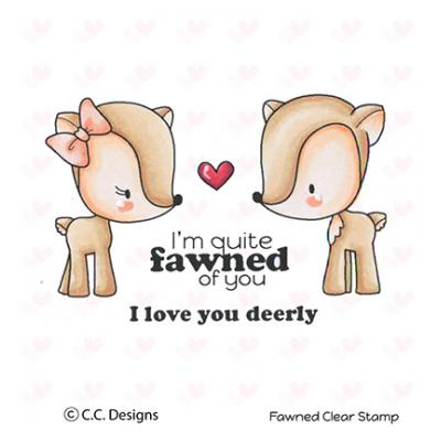 C. C. Designs Clear Stamps - Fawned